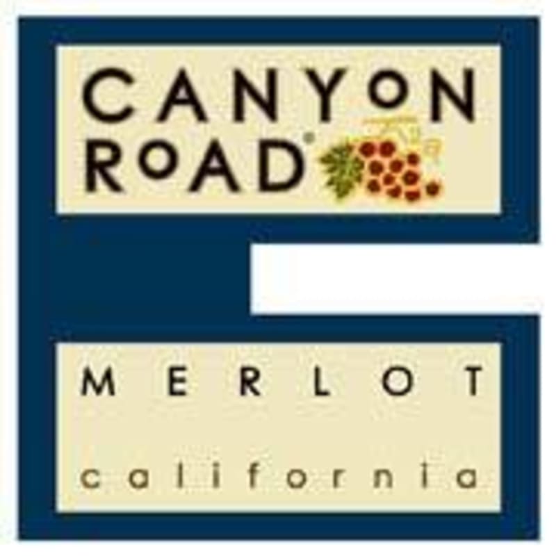 Canyon Road Merlot 2002 Front Label