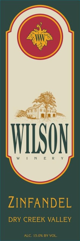 Wilson Creek Winery & Vineyards Zinfandel 2012 Front Label