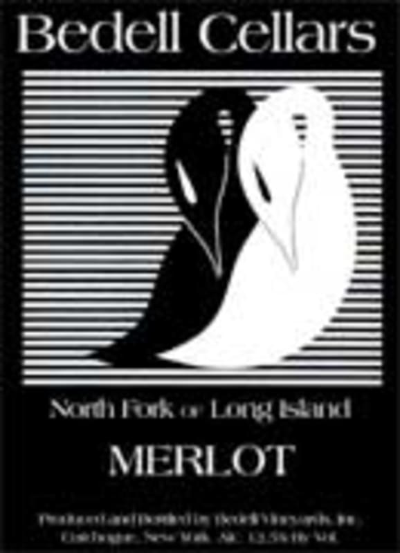 Bedell Cellars Merlot 2000 Front Label