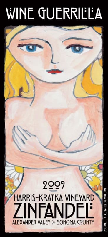 Wine Guerrilla Harris Kratka Vineyard Zinfandel 2009 Front Label