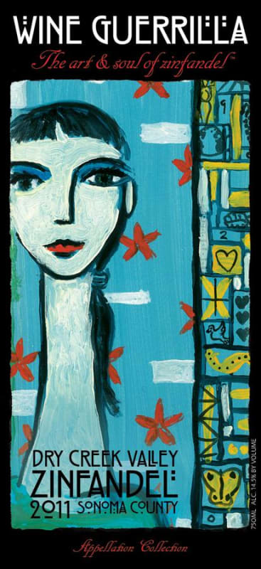 Wine Guerrilla Zinfandel 2011 Front Label