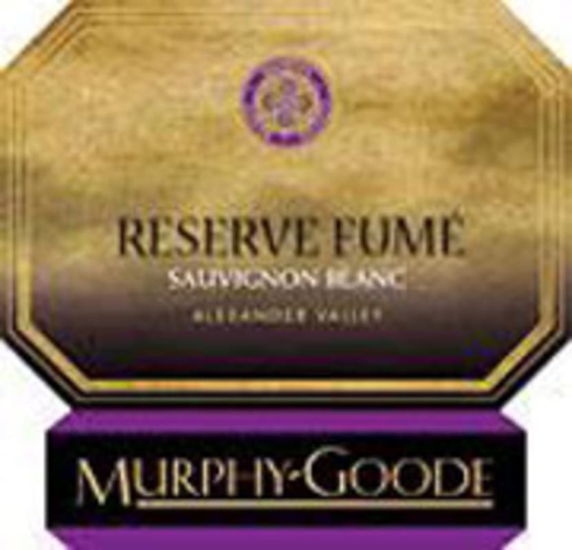 Murphy-Goode Reserve Fume Blanc 2001 Front Label