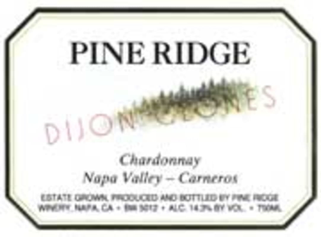 Pine Ridge Carneros Chardonnay 2002 Front Label