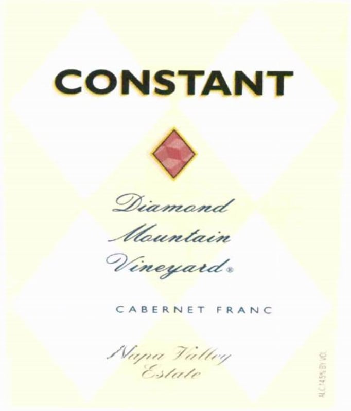 Constant Diamond Mountain Vineyards Cabernet Franc 2010 Front Label