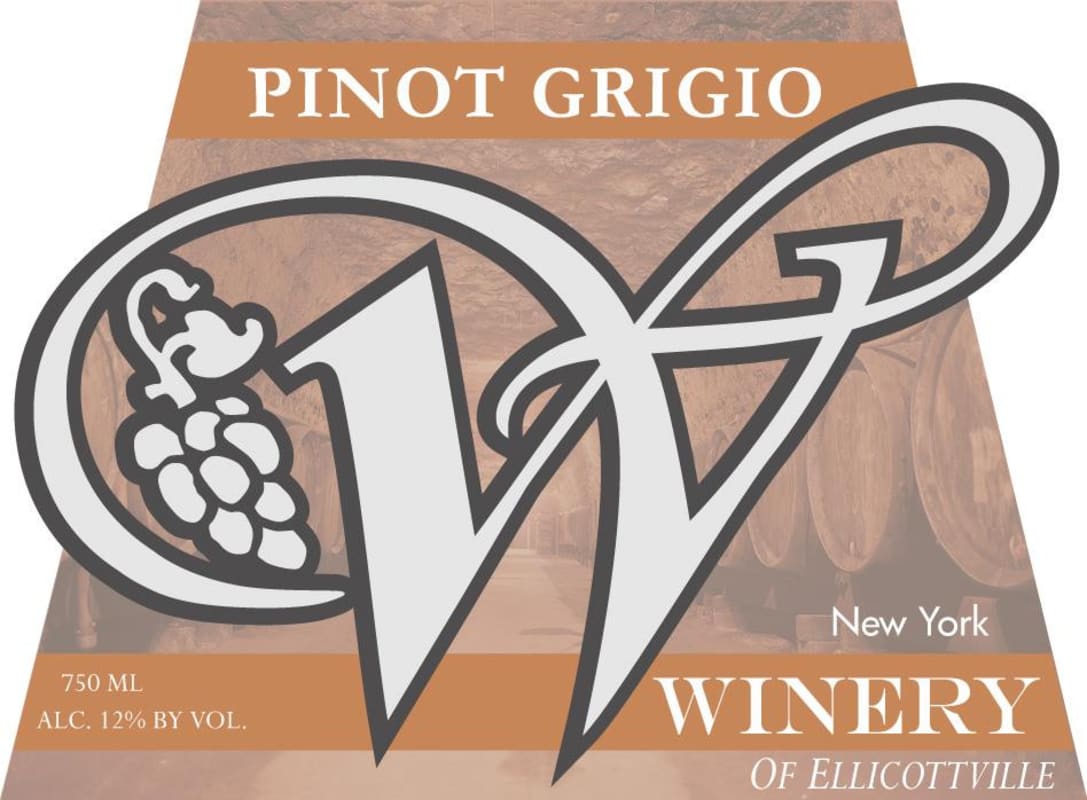 Winery of Ellicottville Pinot Grigio 2011 Front Label