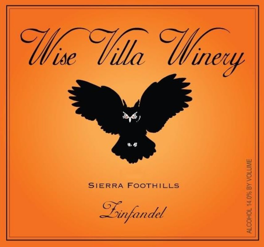 Wise Villa Winery Zinfandel 2011 Front Label