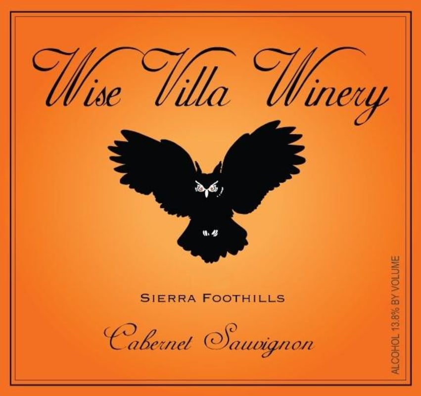 Wise Villa Winery Cabernet Sauvignon 2011 Front Label