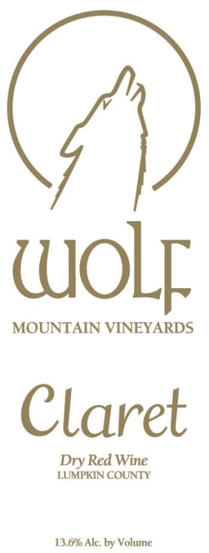 Wolf Mountain Vineyards & Winery Claret 2010 Front Label