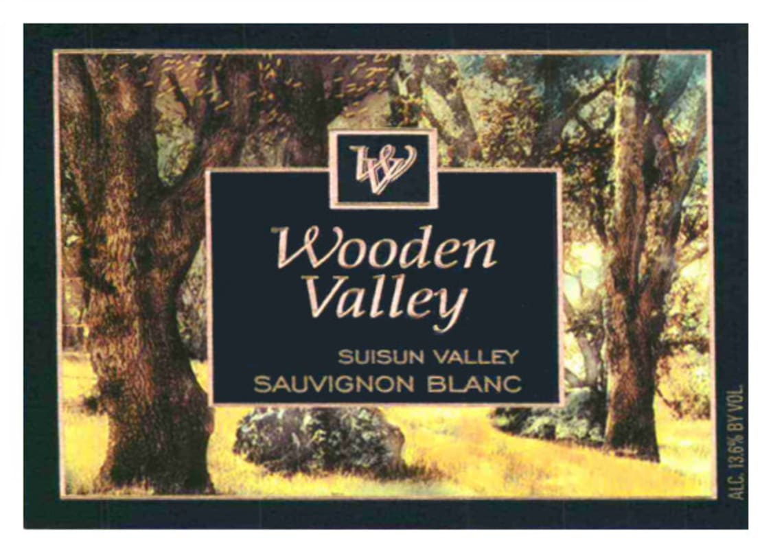 Wooden Valley Winery Sauvignon Blanc 2008 Front Label