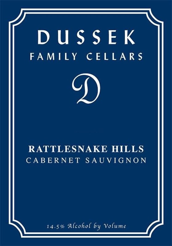 Woodhouse Family Cellars Dussek Cabernet Sauvignon 2005 Front Label