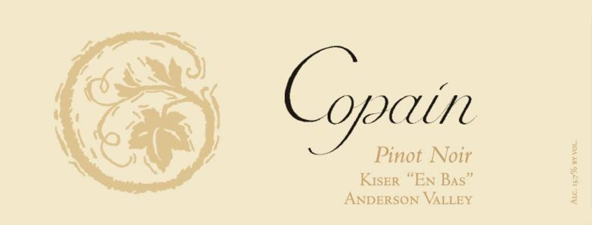 Copain Kiser En Bas Pinot Noir 2010 Front Label
