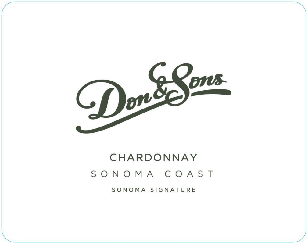Don & Sons Sonoma Signature Chardonnay 2014 Front Label