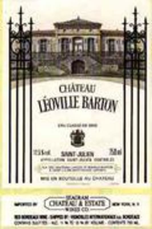 Chateau Leoville Barton 1993 Front Label