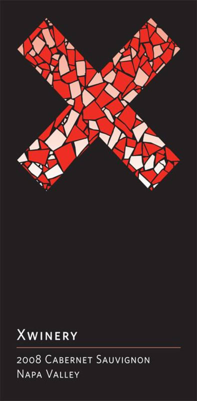 XWinery Cabernet Sauvignon 2008 Front Label