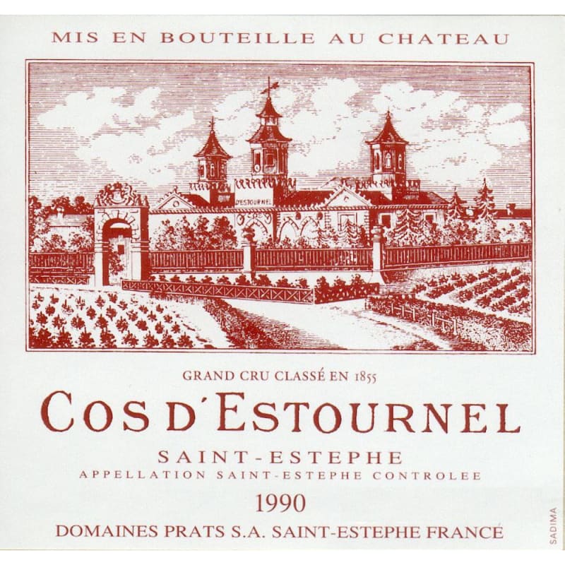 コス　デストゥルネル　1990 1990 Château Cos d'Estournel - CellarTracker