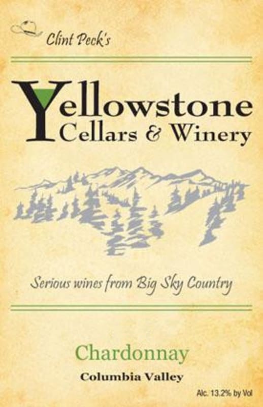 Yellowstone Cellars & Winery Chardonnay 2013 Front Label