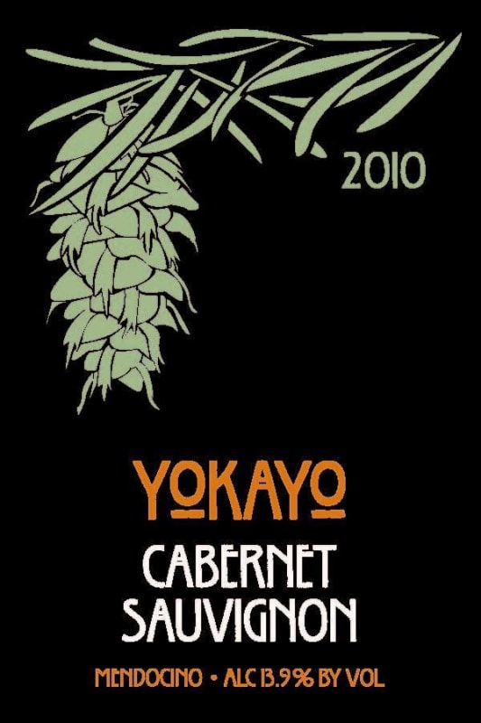Yokayo Wine Company Cabernet Sauvignon 2010 Front Label
