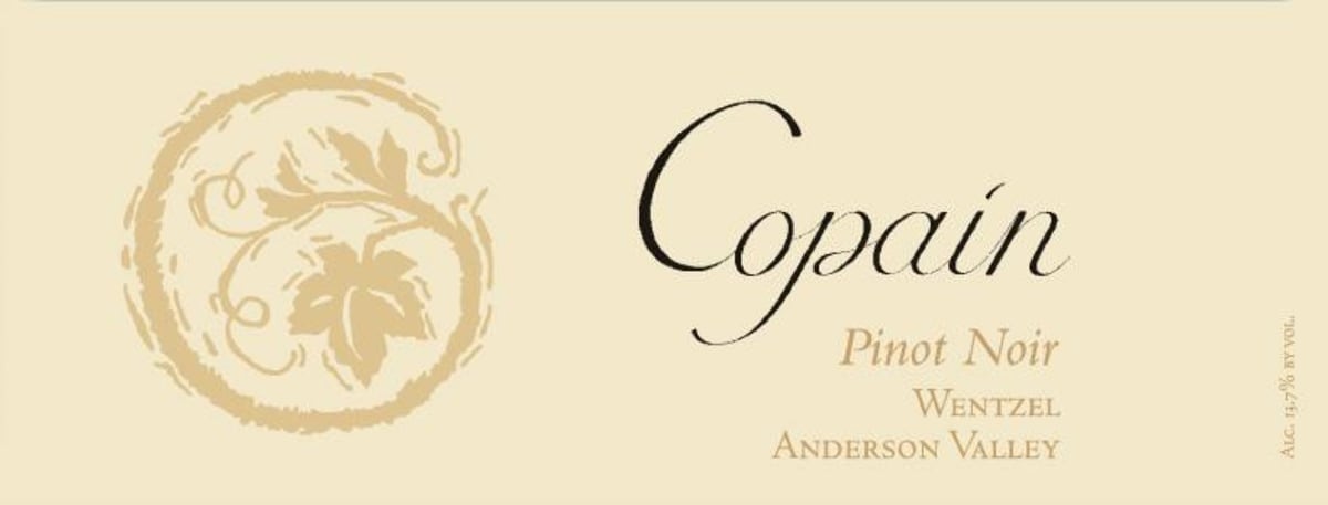 Copain Wentzel Pinot Noir 2013 Front Label