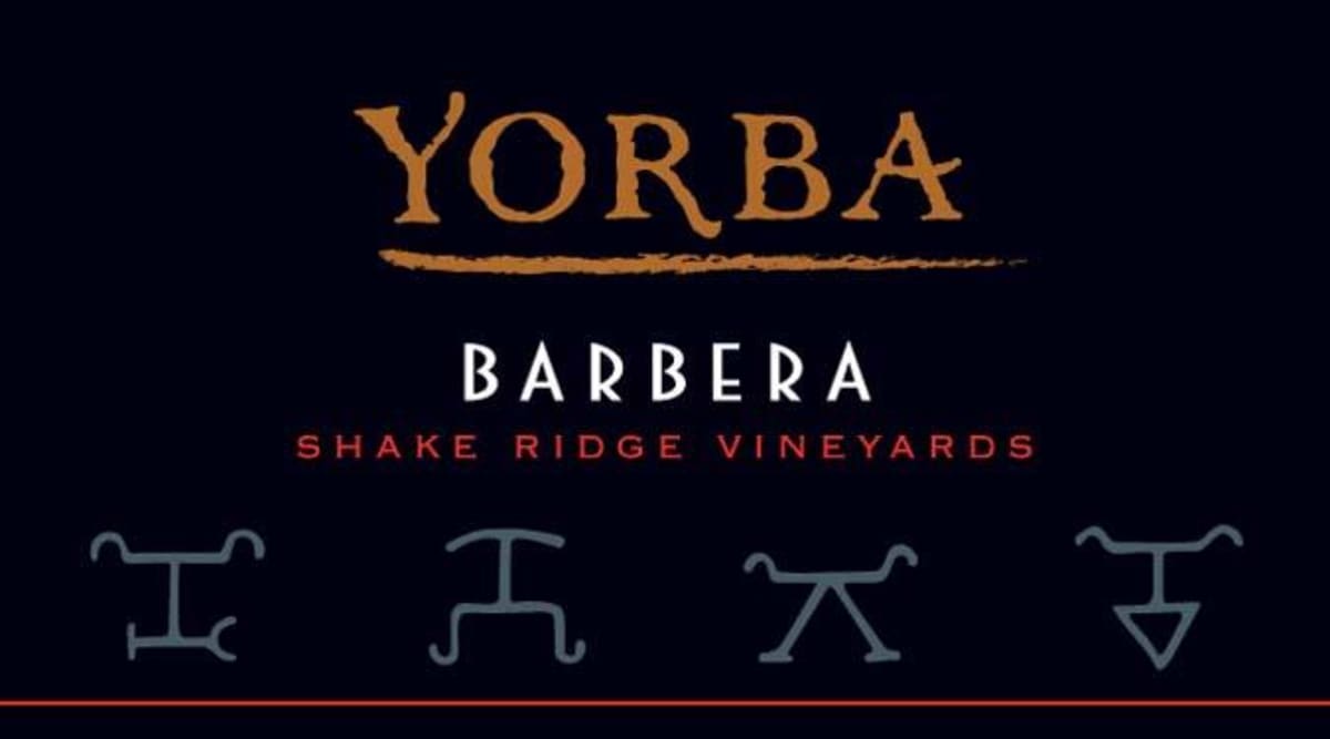 Yorba Barbera 2009 Front Label
