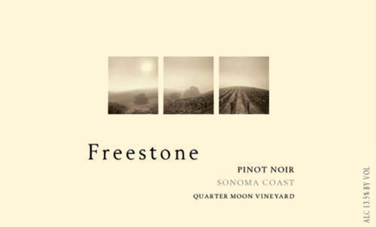 Joseph Phelps Quarter Moon Vineyard Pinot Noir 2008 Front Label