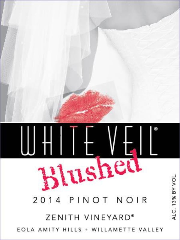 Zenith Vineyards White Veil Blushed 2014 Front Label