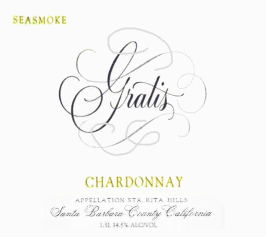 Sea Smoke Cellars Gratis Chardonnay 2005 Front Label
