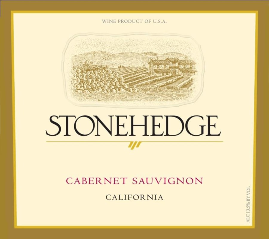 Stonehedge California Cabernet Sauvignon 2007 Front Label