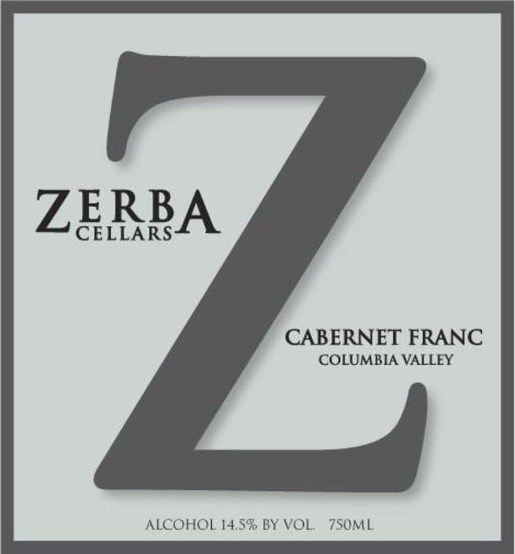 Zerba Cellars Cabernet Franc 2013 Front Label