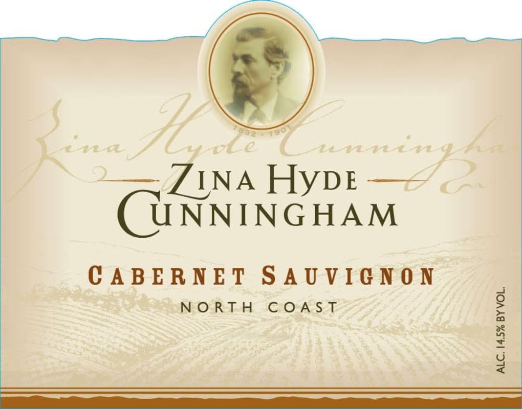 Zina Hyde Cunningham Cabernet Sauvignon 2009 Front Label