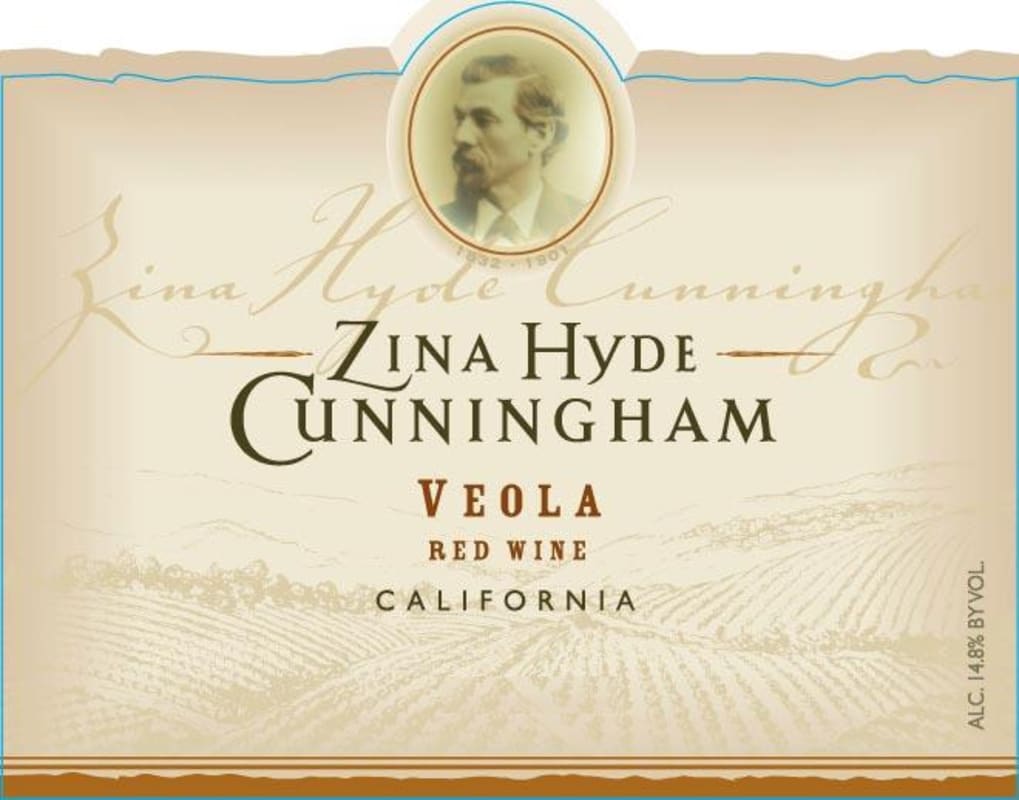 Zina Hyde Cunningham Veola 2010 Front Label