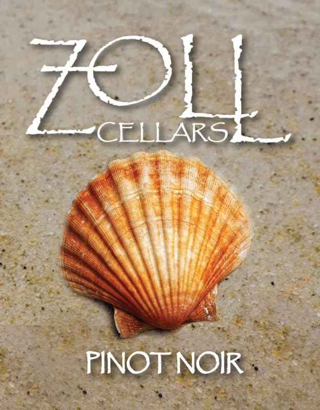 Zoll Cellars Pinot Noir 2012 Front Label
