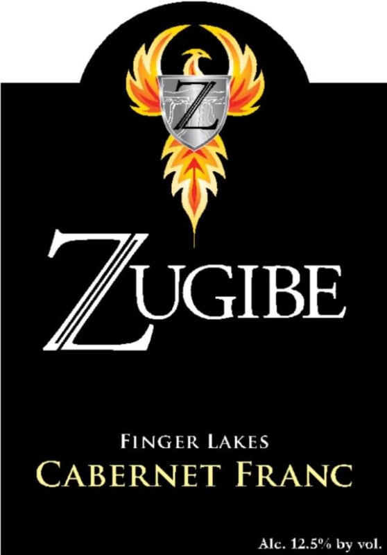 Zugibe Vineyards Cabernet Franc 2011 Front Label