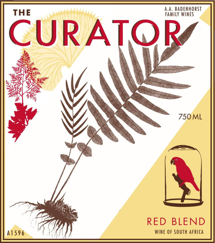 Badenhorst The Curator Red 2013 Front Label