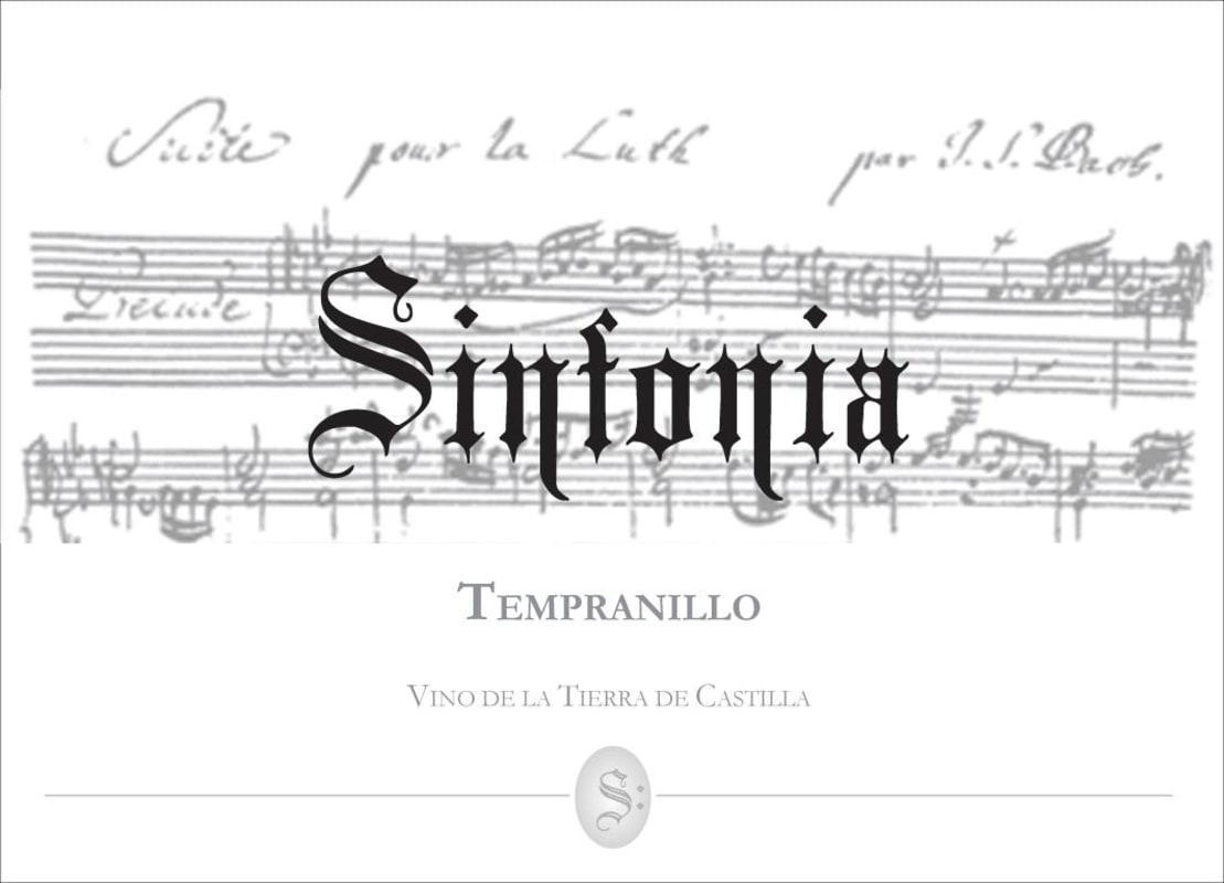 Bodegas Abanico Sinfonia Tempranillo 2010 Front Label