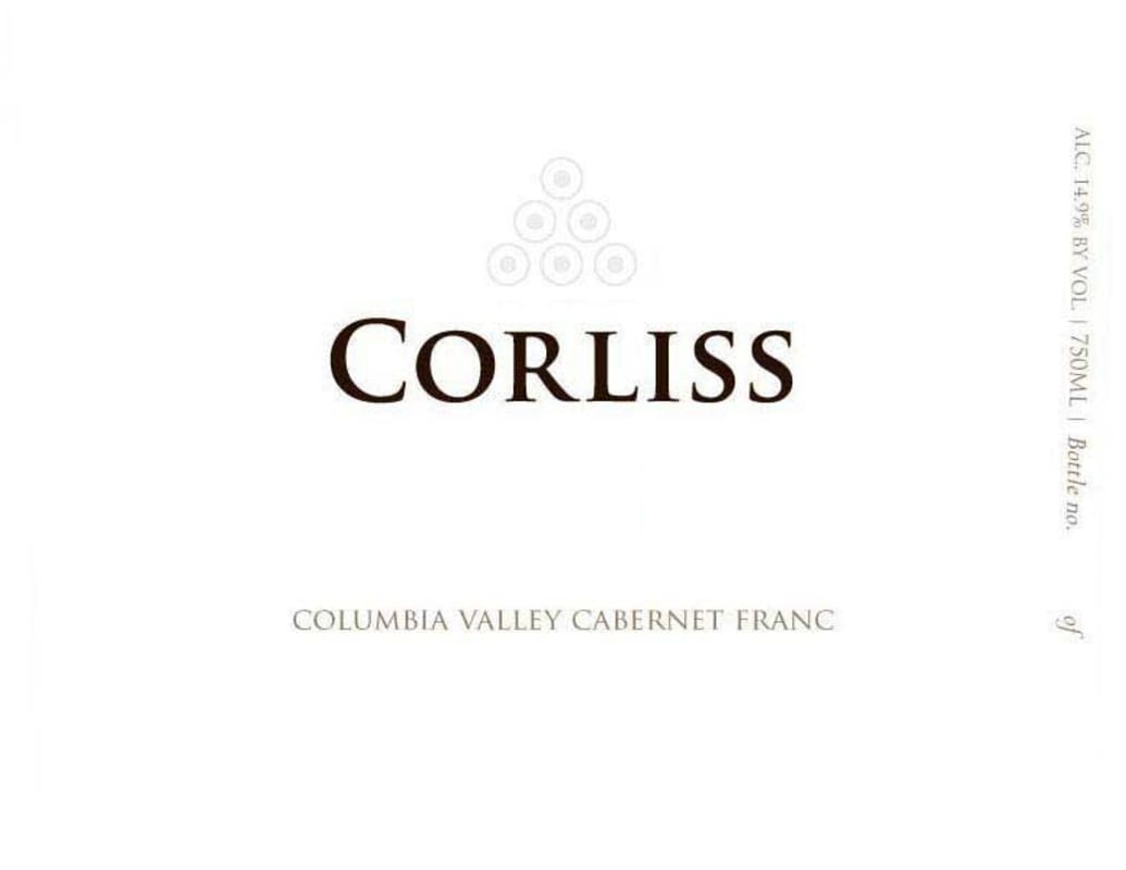 Corliss Cabernet Franc 2007 Front Label