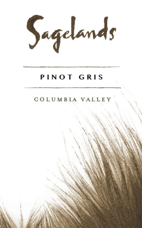 Sagelands Pinot Gris 2015 Front Label