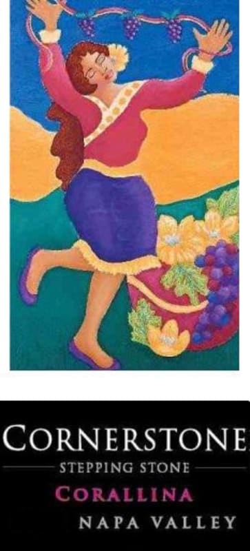 Stepping Stone by Cornerstone Corallina Syrah 2015 Front Label