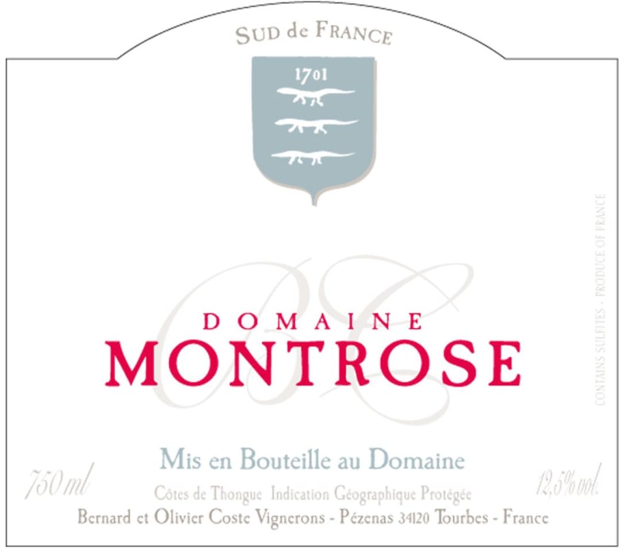 Domaine Montrose Rouge 2015 Front Label