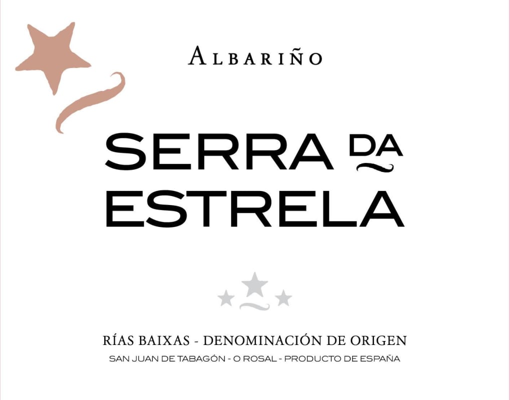 Valminor Serra da Estrela Albarino 2015 Front Label