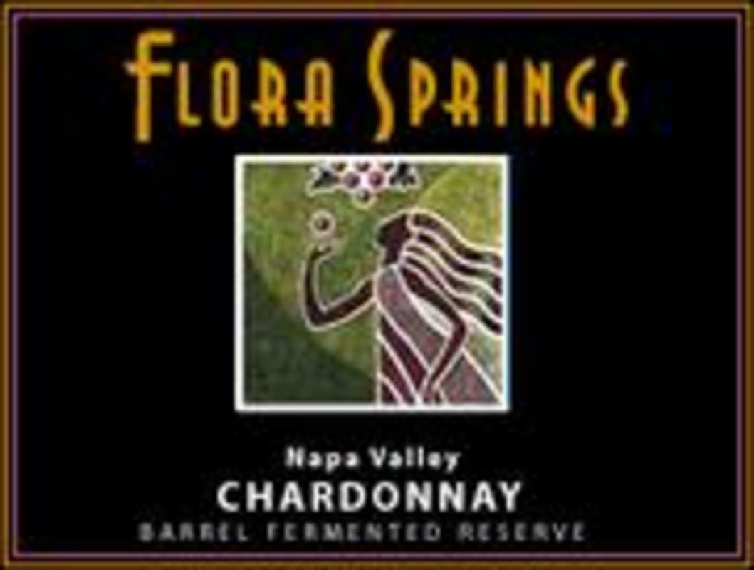 Flora Springs Family Select Chardonnay 1998 Front Label