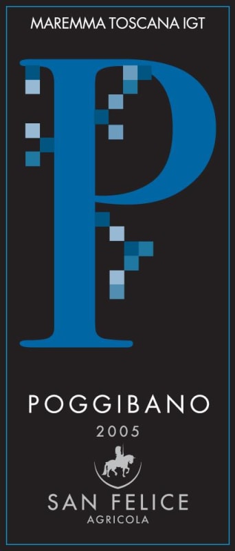San Felice Perolla Poggibano Maremma Toscano 2005 Front Label