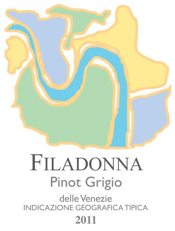 Tedeschi Filadonna Pinot Grigio 2011 Front Label