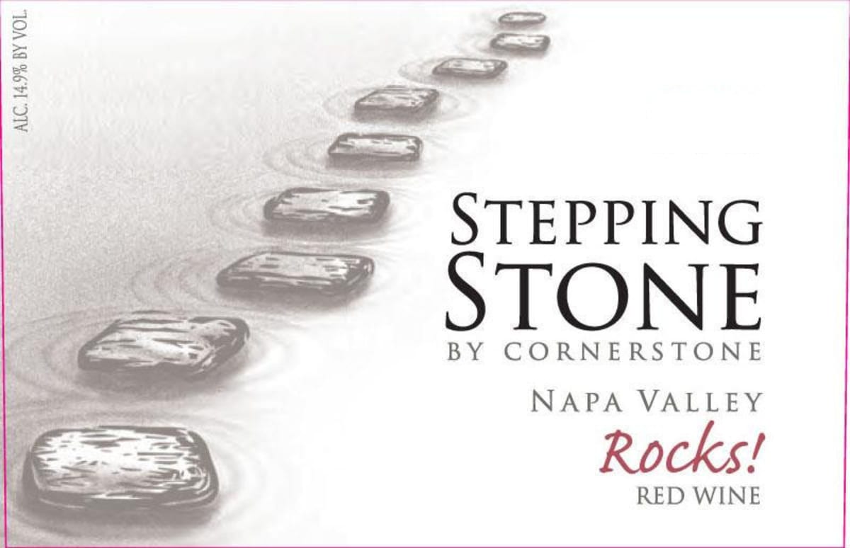 Stepping Stone by Cornerstone Rocks Red 2011 Front Label