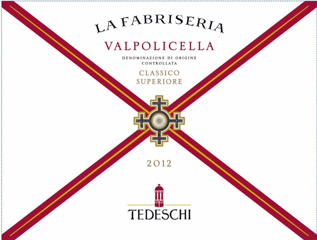 Tedeschi Valpolicella La Fabriseria 2012 Front Label