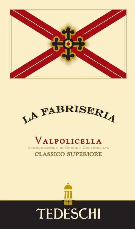 Tedeschi Valpolicella La Fabriseria 2007 Front Label