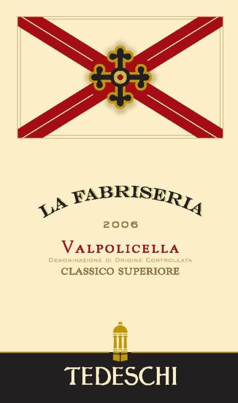 Tedeschi Valpolicella La Fabriseria 2006 Front Label