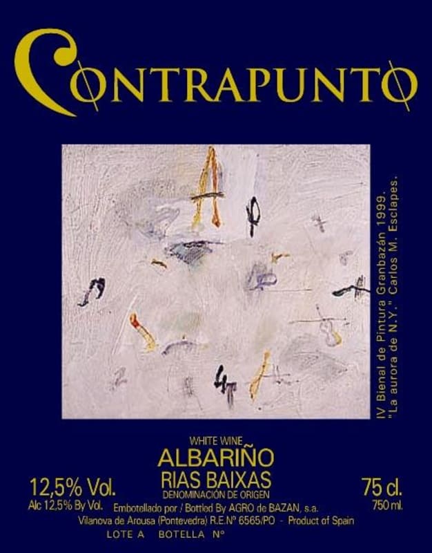Granbazan Contrapunto 2008 Front Label