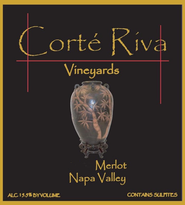 Corte Riva Merlot 2009 Front Label