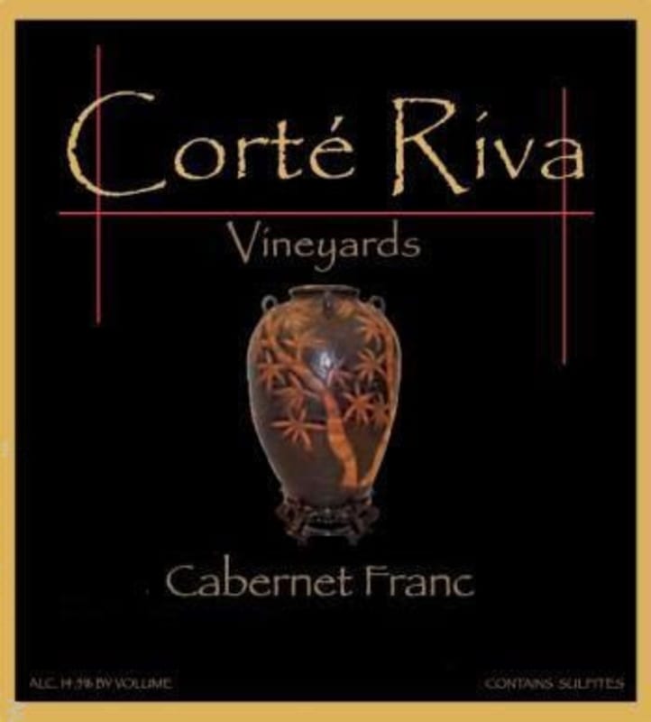 Corte Riva Cabernet Franc 2005 Front Label