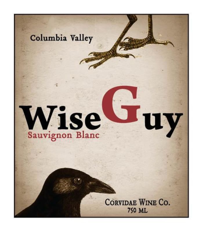 Corvidae Wise Guy Sauvignon Blanc 2013 Front Label